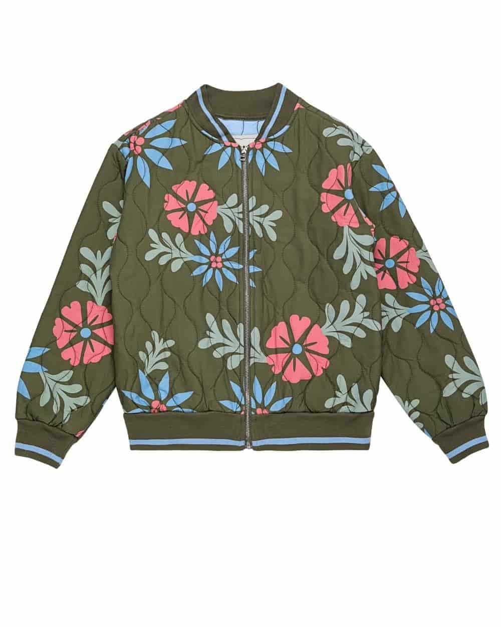 FLORAL QUILTED JACKET - miniatura 3