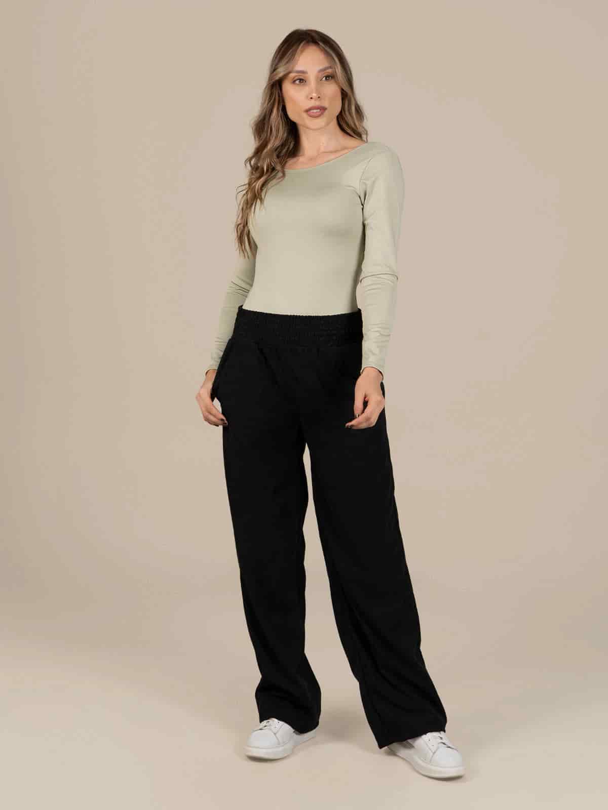 pantalon karina indiana negro - miniatura 1