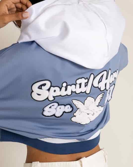 Chaqueta CropTop Angel Azul - miniatura 4