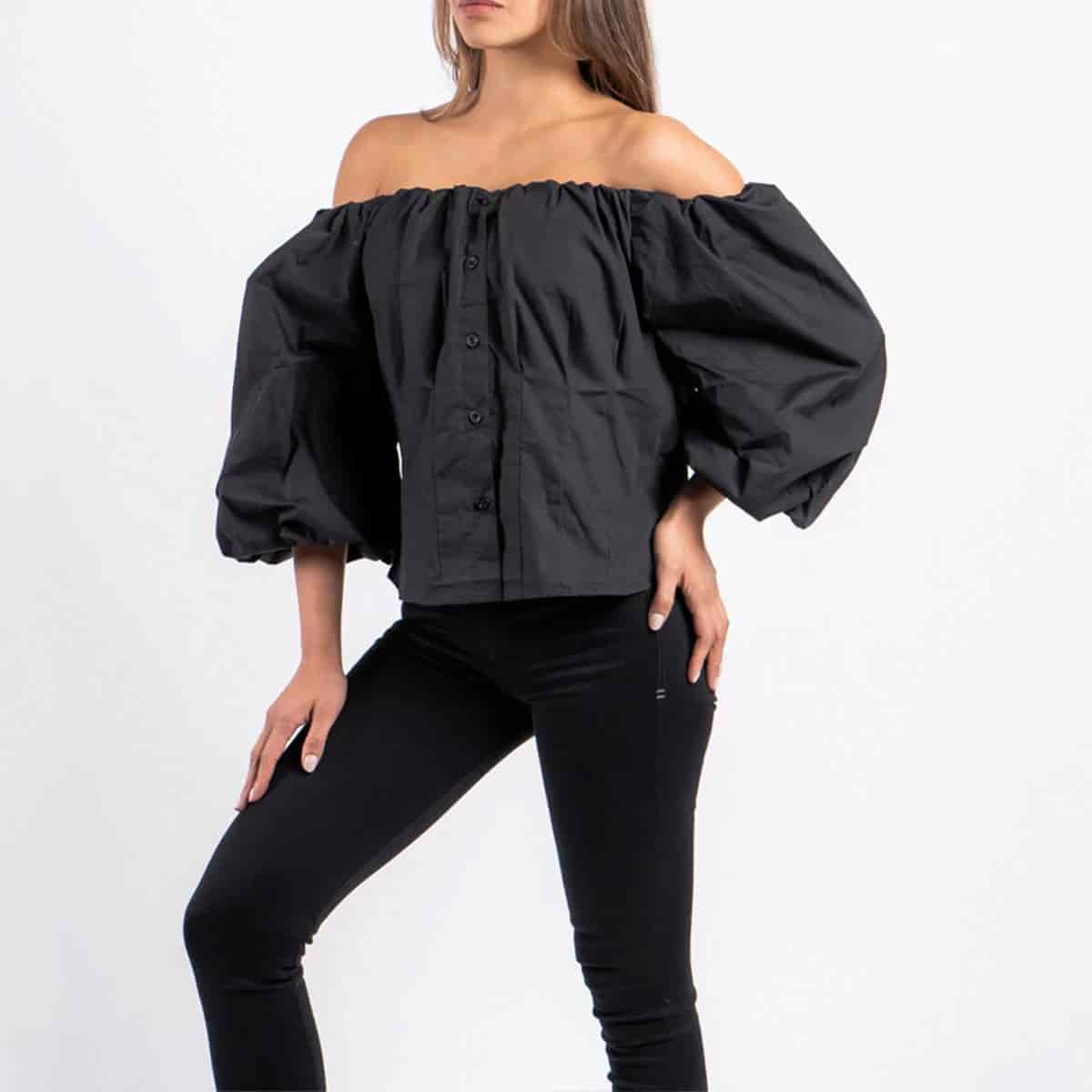 Blusa Cuello Bandeja Knz Lore - miniatura 5