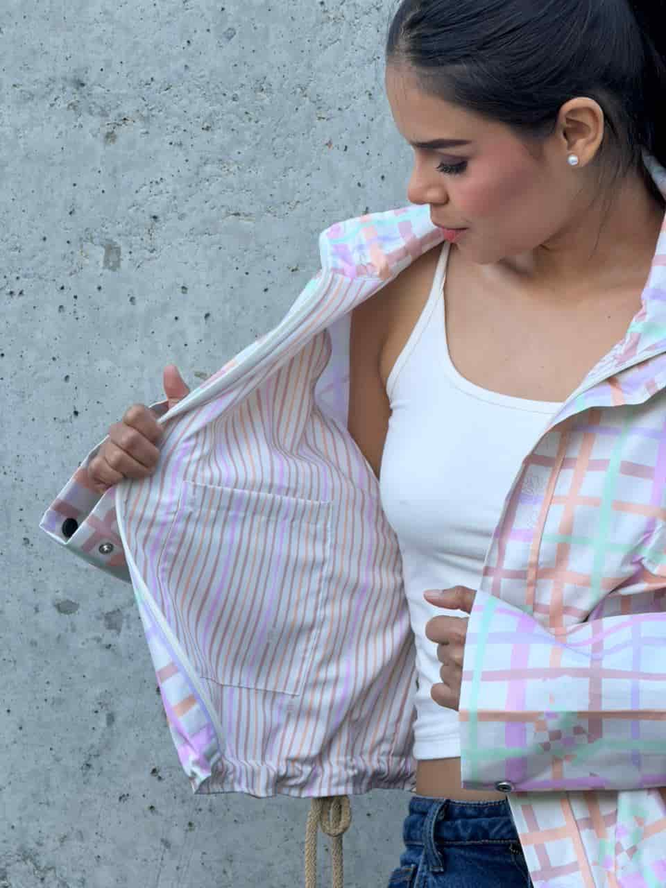 Chaqueta Boxy Crema - miniatura 2