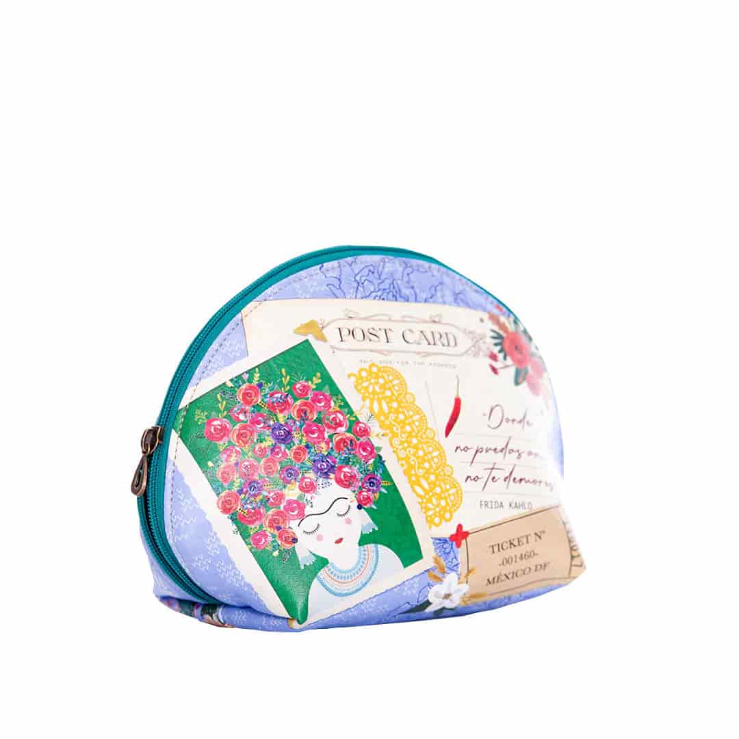 Cosmetiquera Para Mujer Dublín Con Estampado Y Pulsera Viva La Vida - miniatura 2