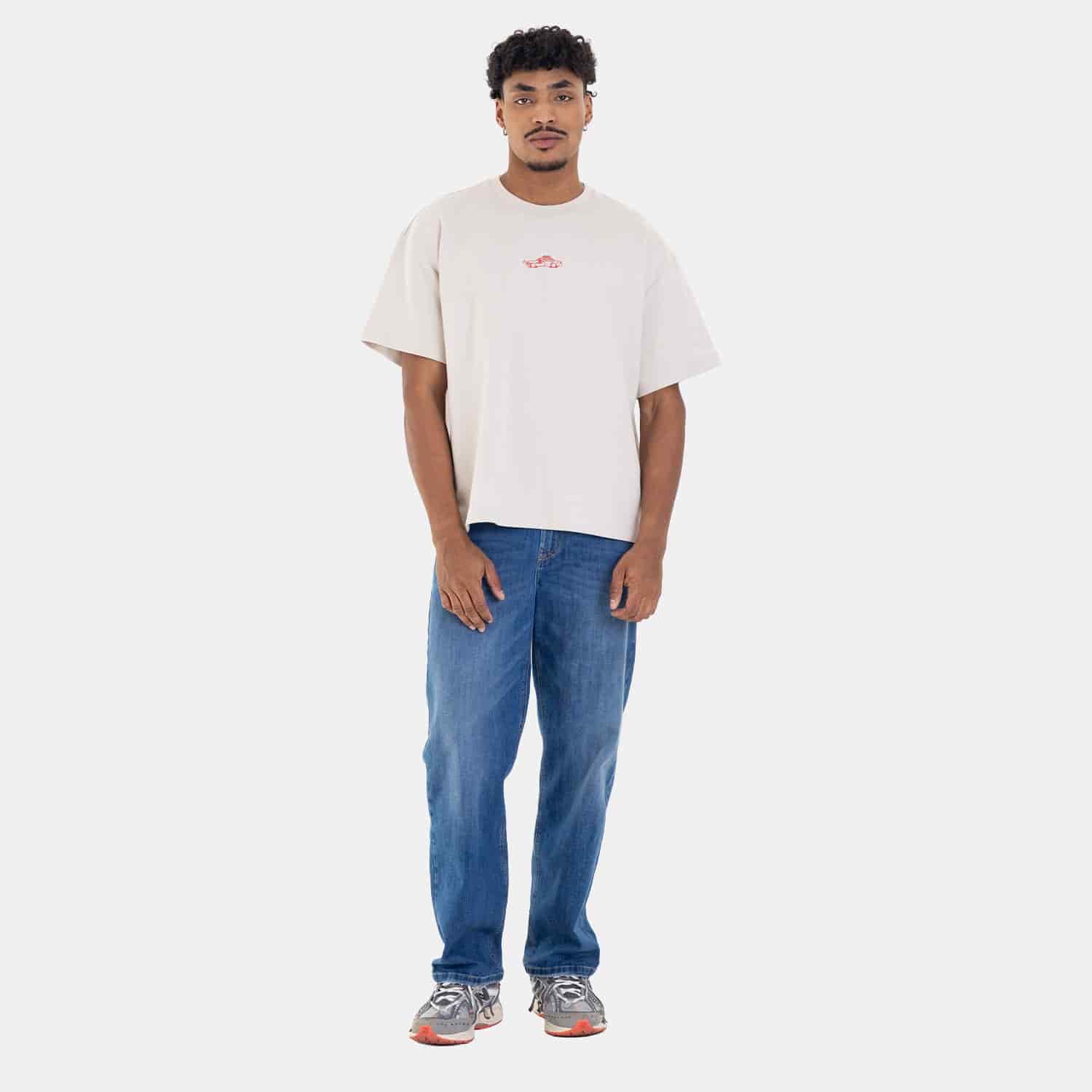 Straight Fit Jeans Mid Blue - miniatura 6