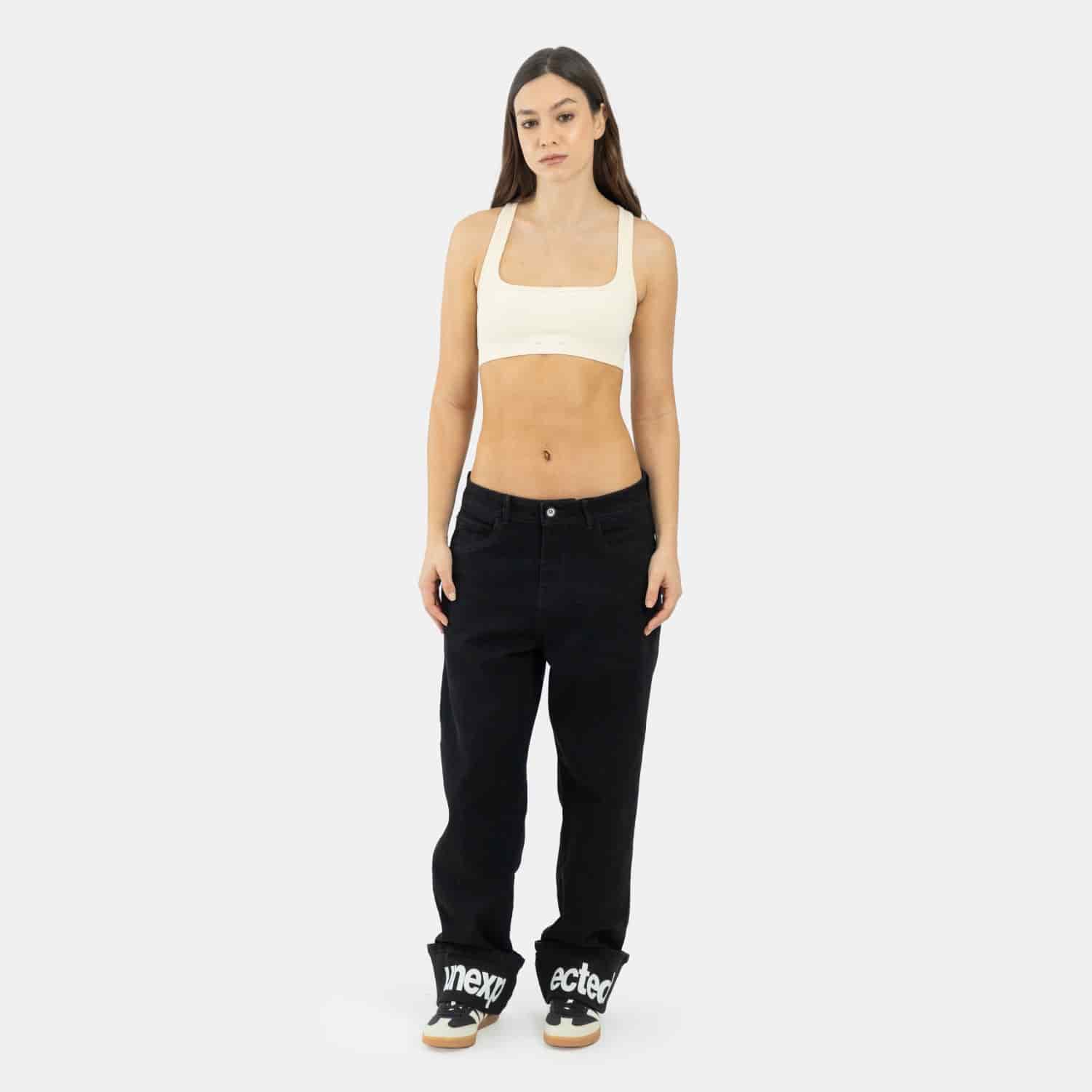 Unexpected Black Relaxed Jeans - miniatura 2