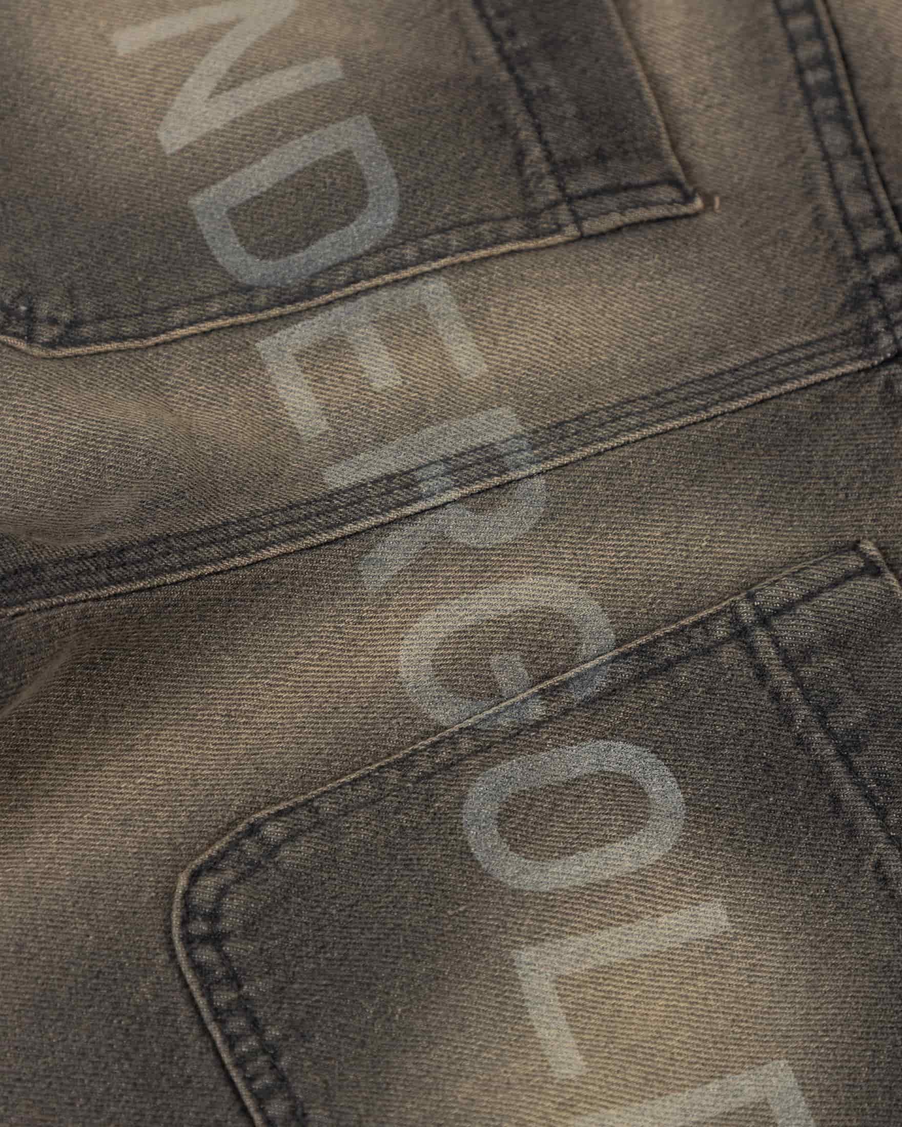 Line Basic Slim Fit Jeans Dirty Black - miniatura 4