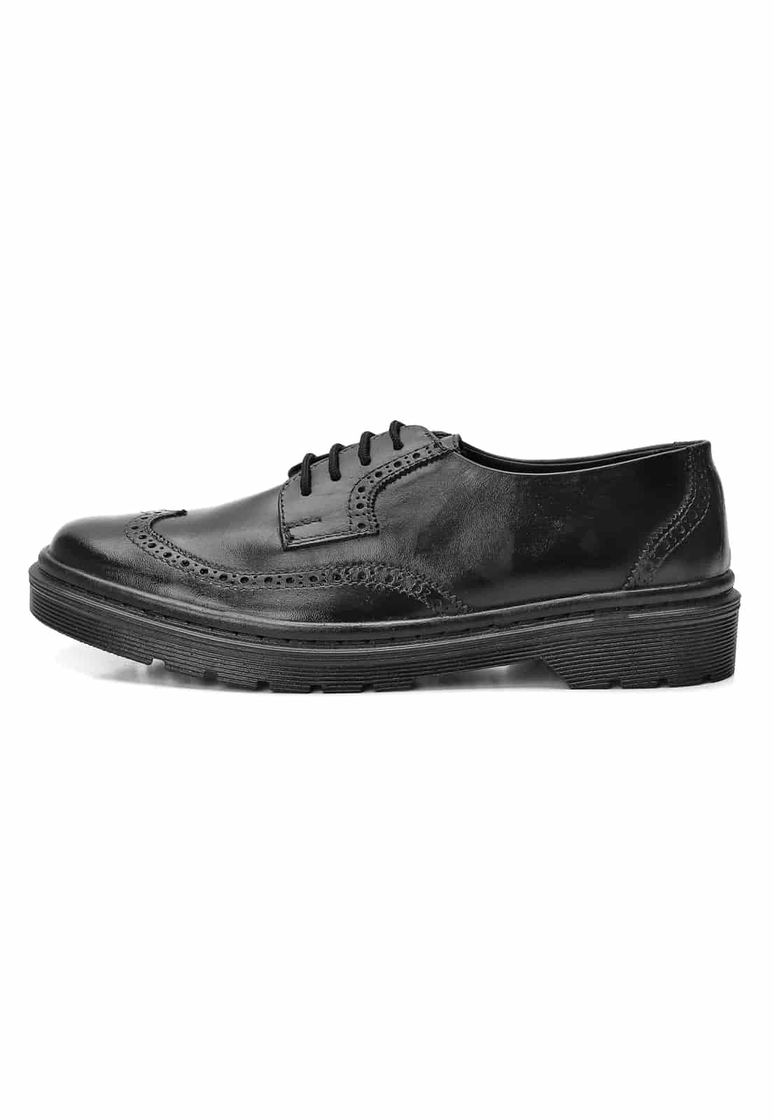 Zapatos oxford negros clásicos - miniatura 3