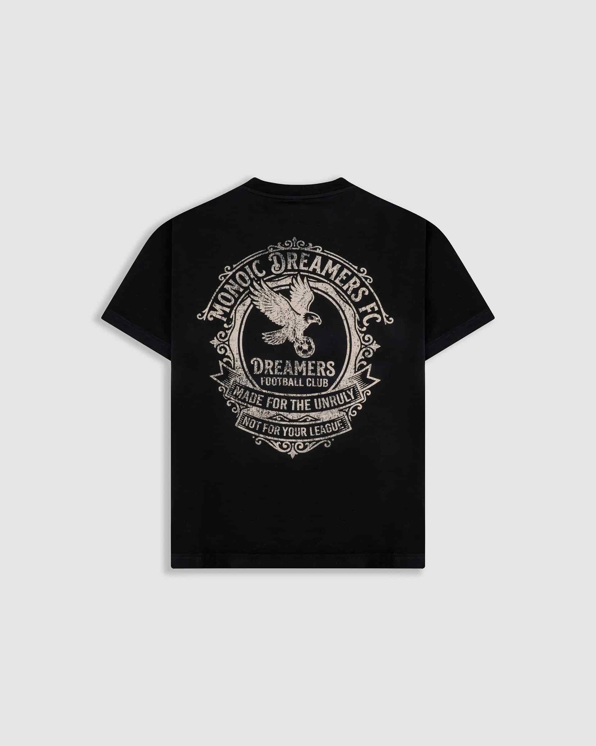 Camiseta Oversized Dreamers Club - Negro Oscuro - miniatura 1