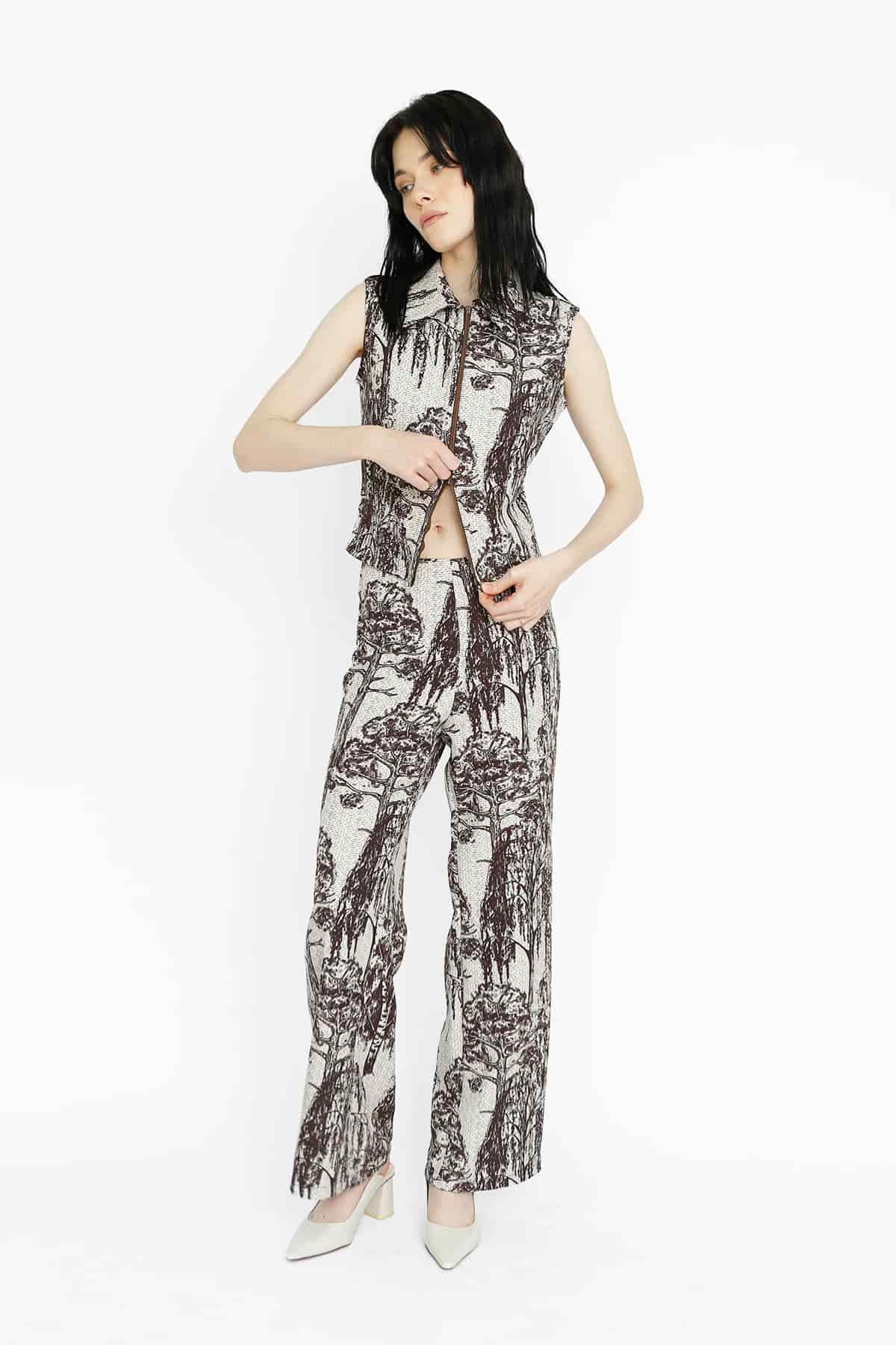 Everyday Pants in Brown Willow - miniatura 4