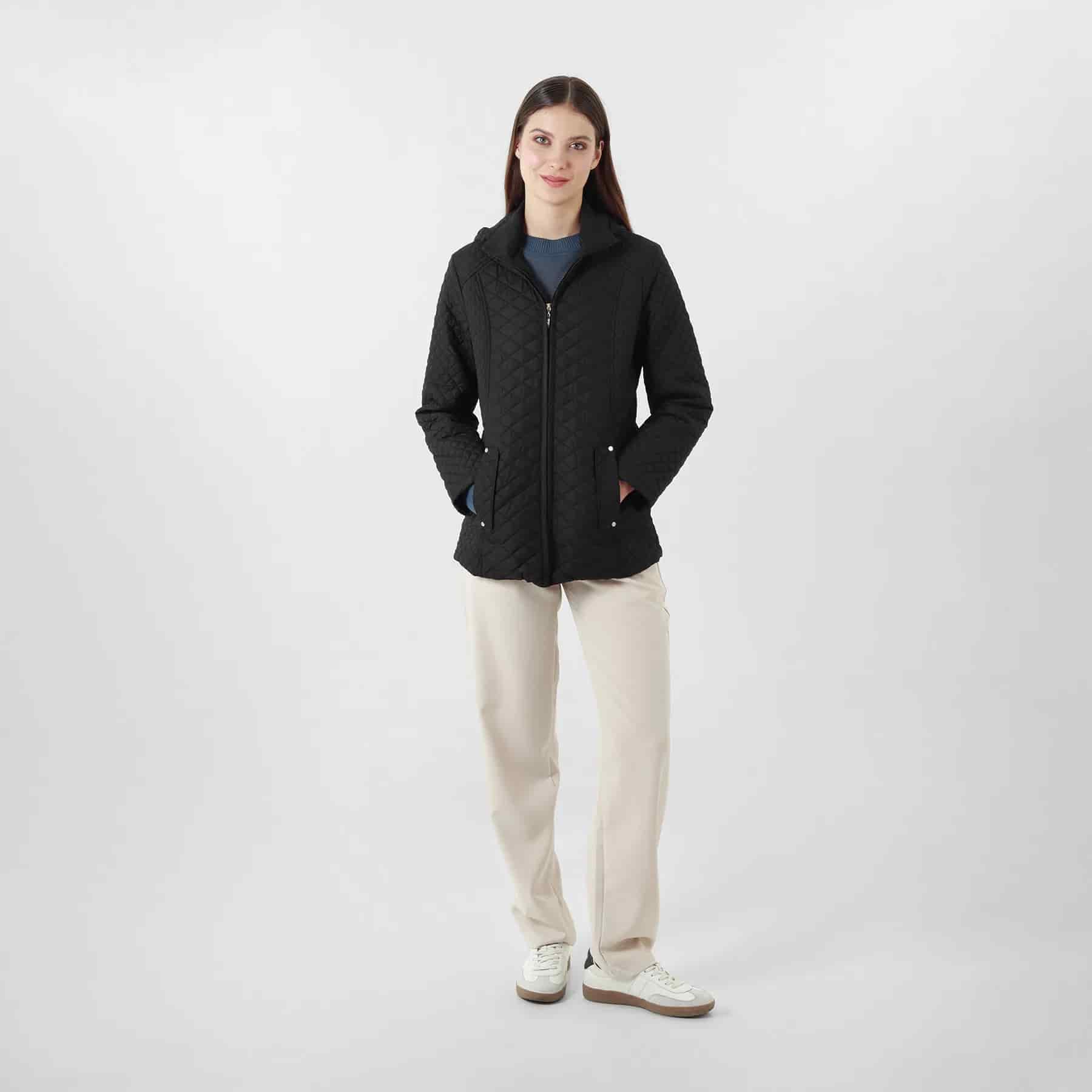 Chaqueta Cuello Alto Manga Larga - miniatura 4