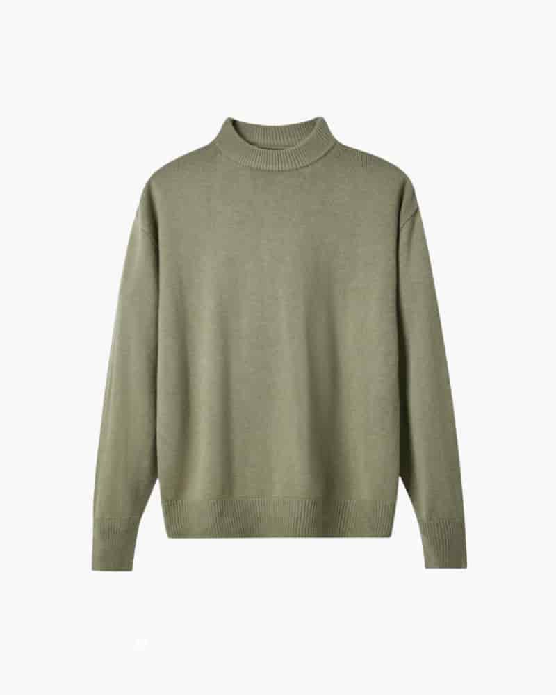 100% Premium Wool Turtleneck - miniatura 2