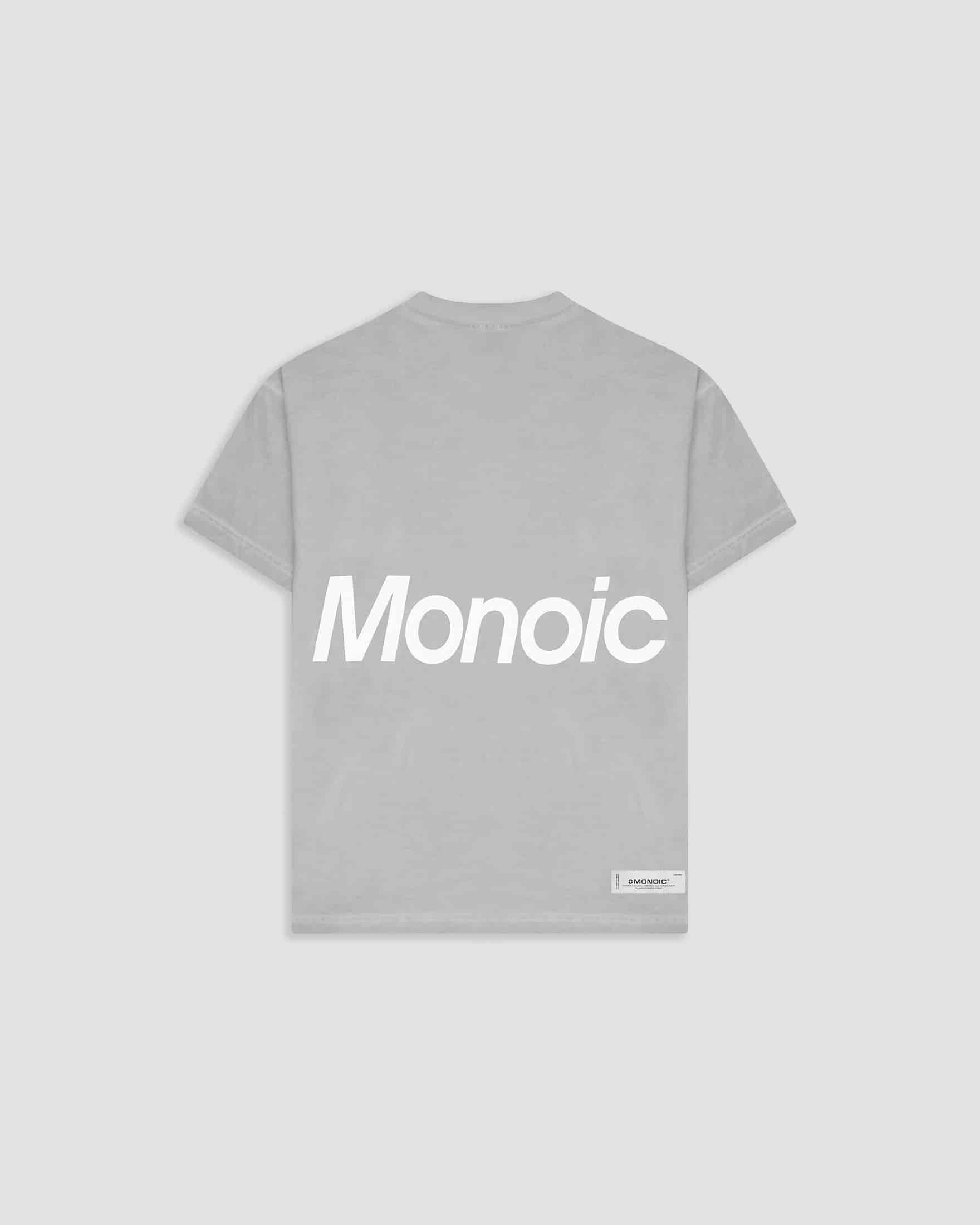 Camiseta Logo Oversized V2 - Gris Desgastado - miniatura 1