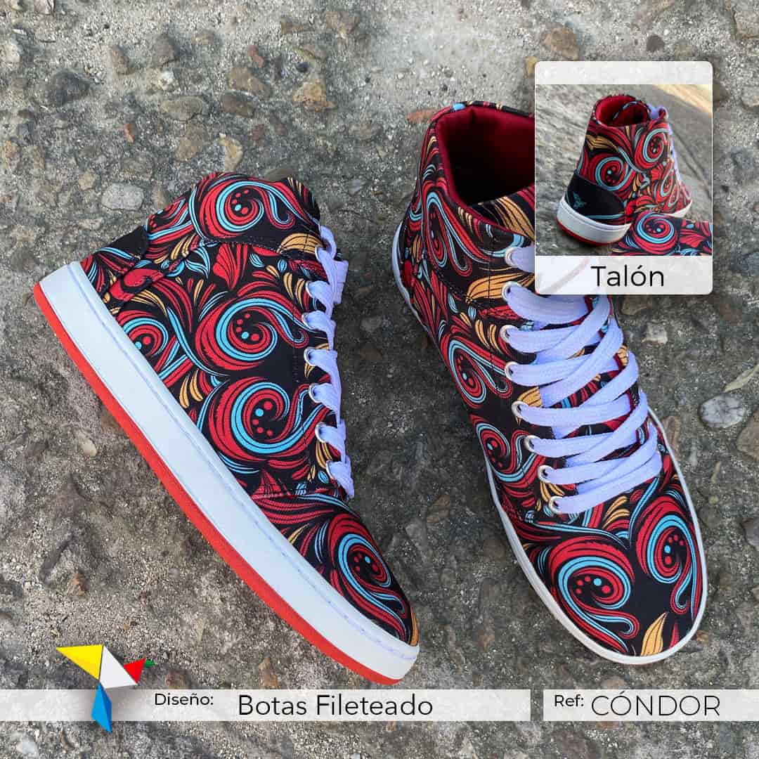 Fileteado – Botas CÓNDOR - miniatura 1