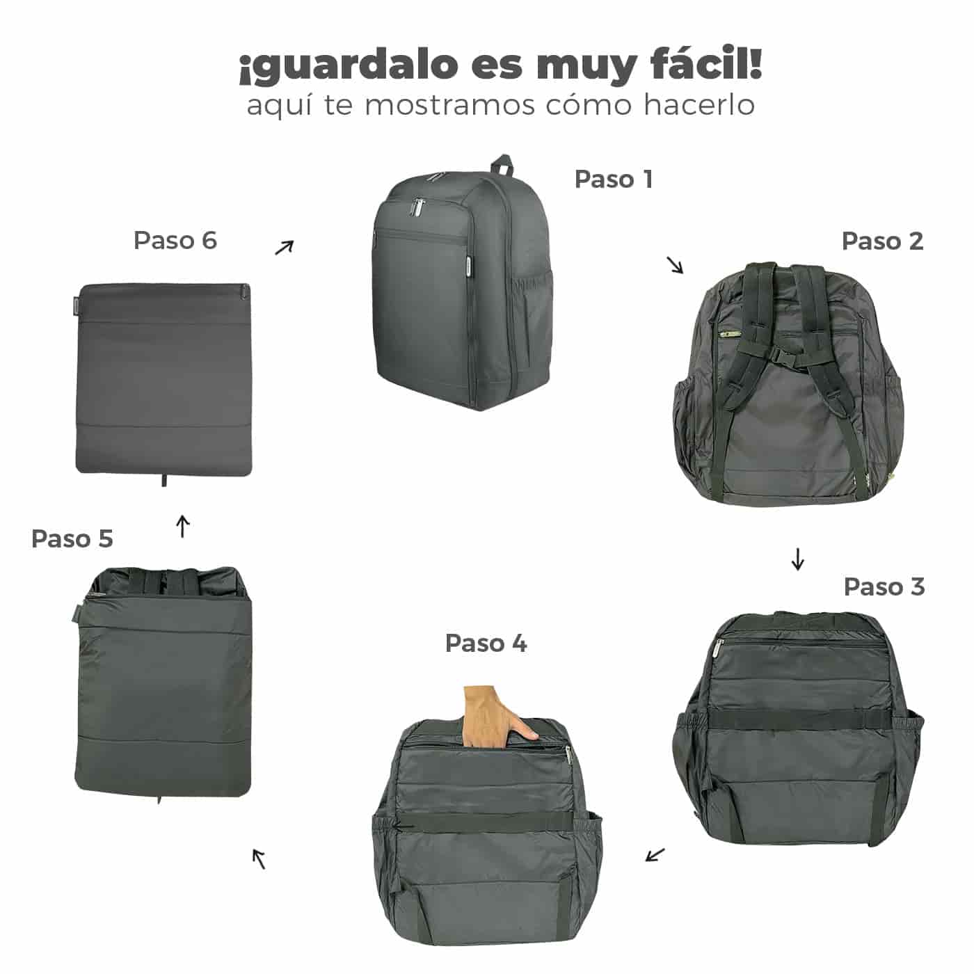 Morral Explorador Ultra Estampado Viva Magenta Citybags - miniatura 8