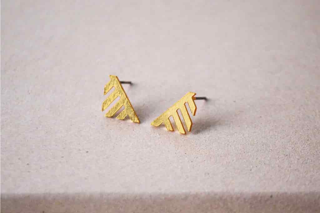 Aretes mini Kindi - Colibrí - miniatura 3