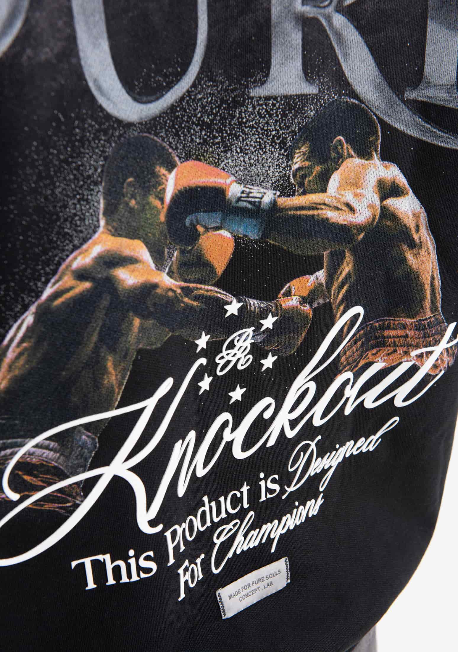 knockout black hoodie - miniatura 11
