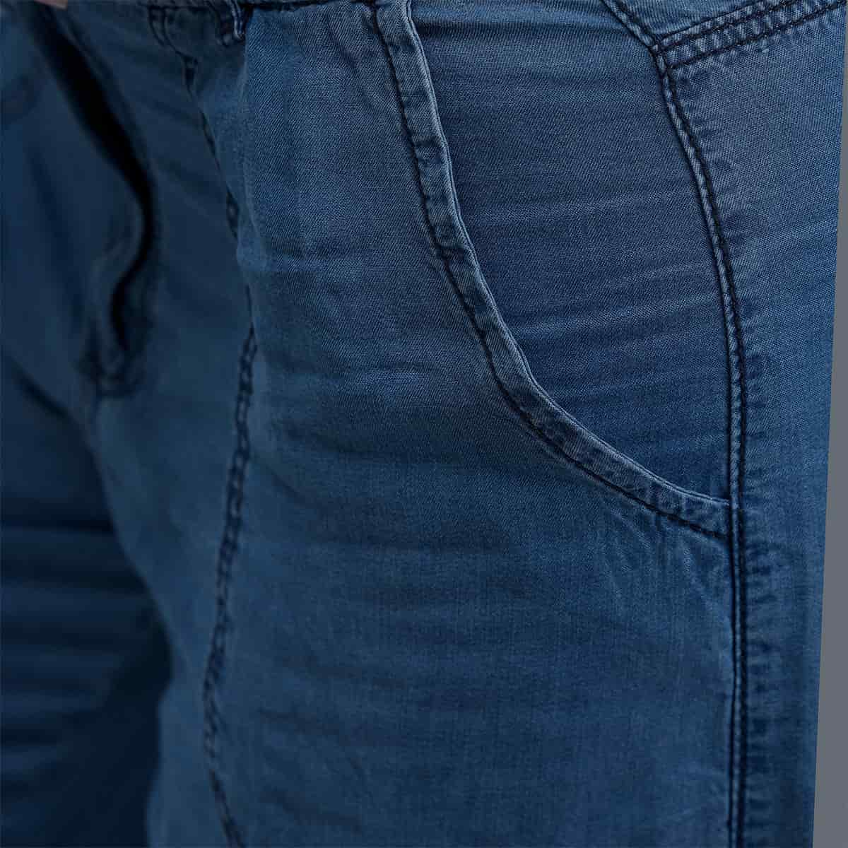 Jeans Cargo Azul Mujer - miniatura 5