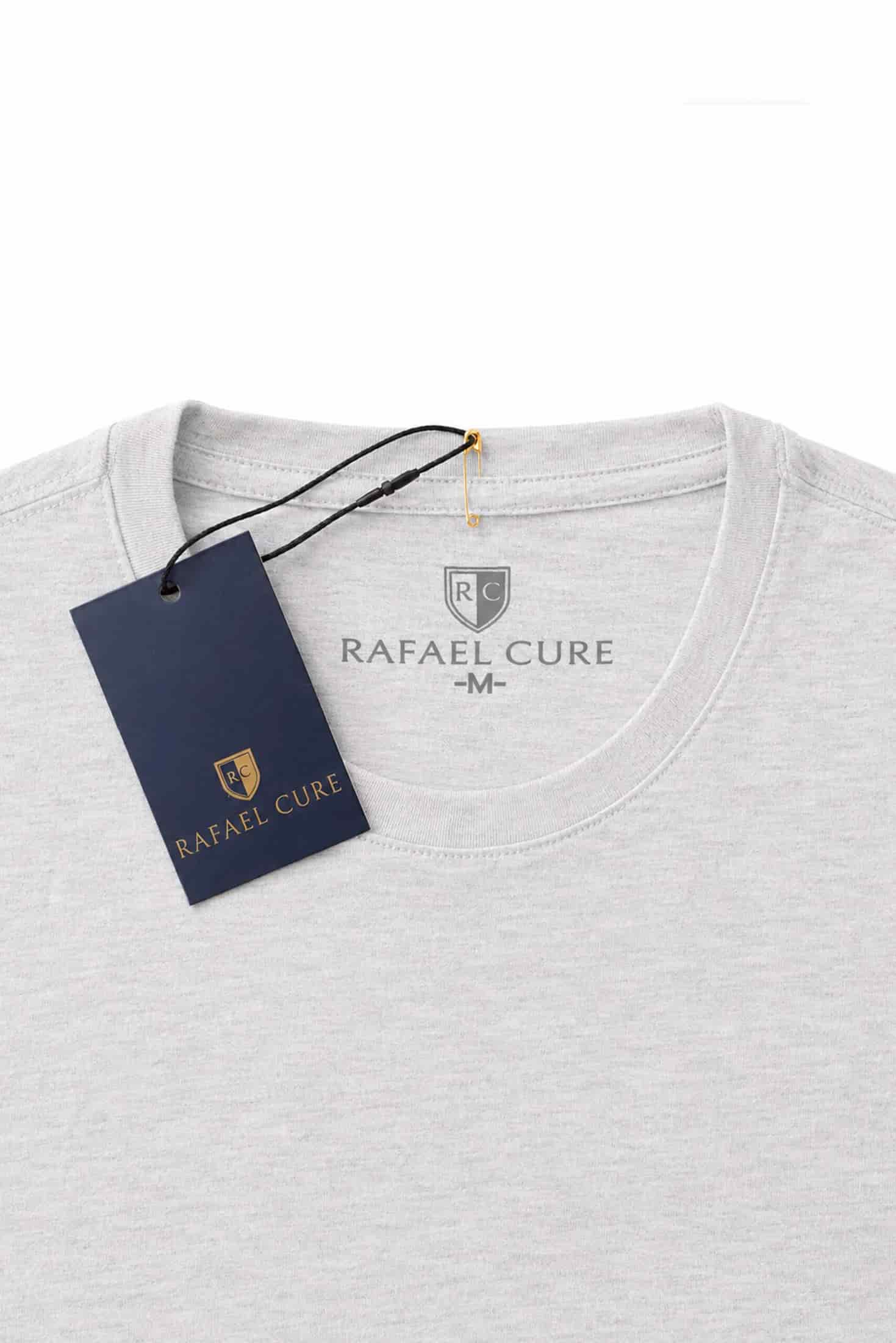 Camiseta 100% Algodón Pima Gris Jaspeado - miniatura 5