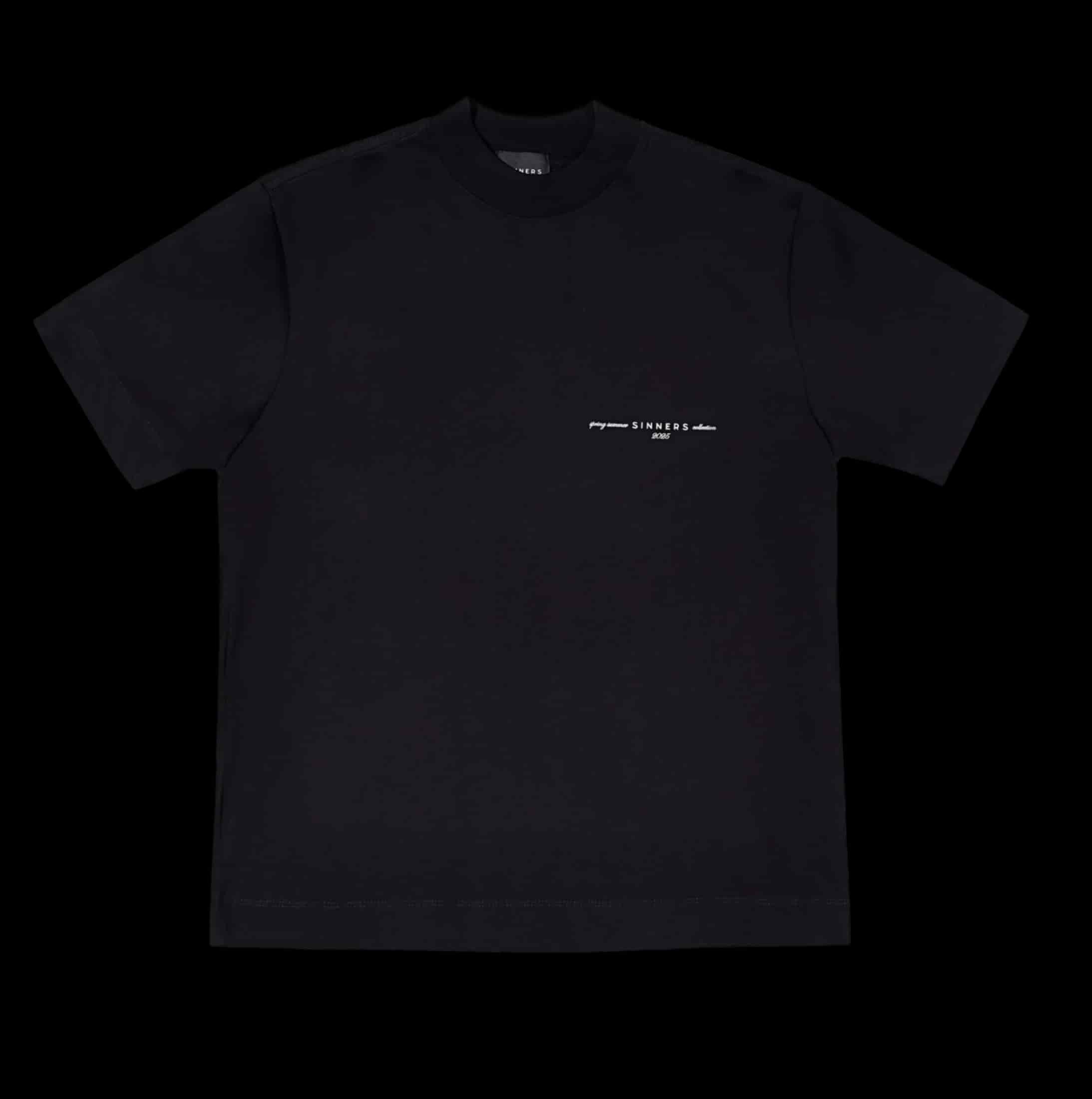 GARMENTS BLACK T-SHIRT - miniatura 1