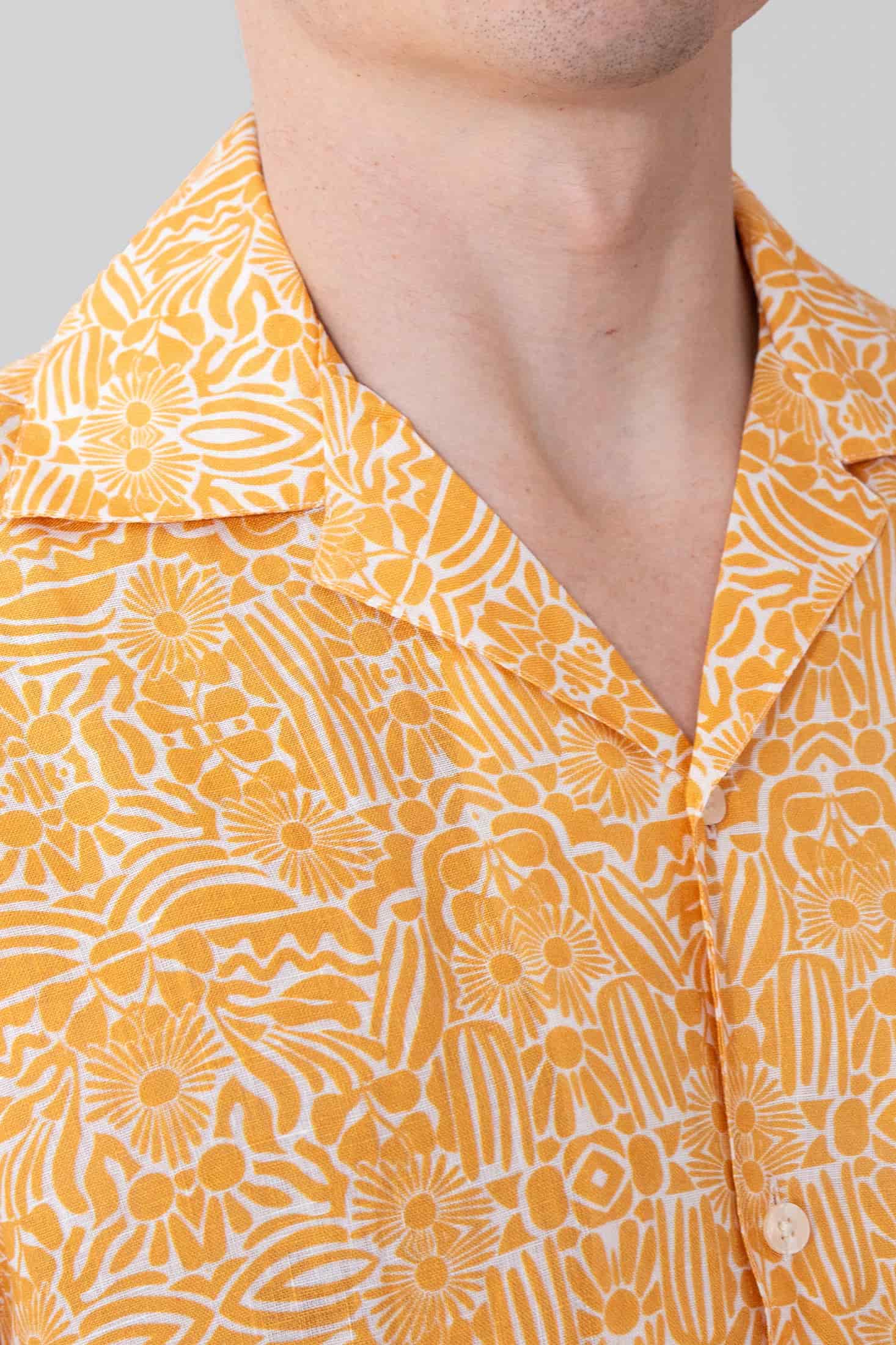 Camisas Cubanas Estampada Lavania - miniatura 4