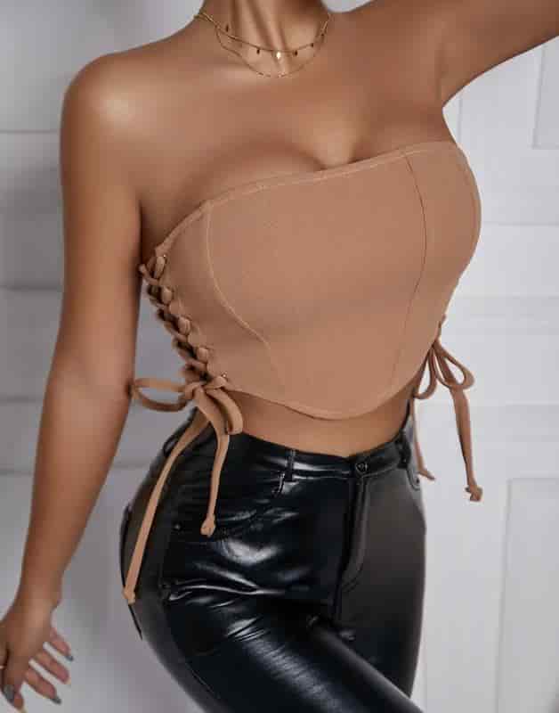 BRALETTE NUDE STRAPLE - miniatura 1