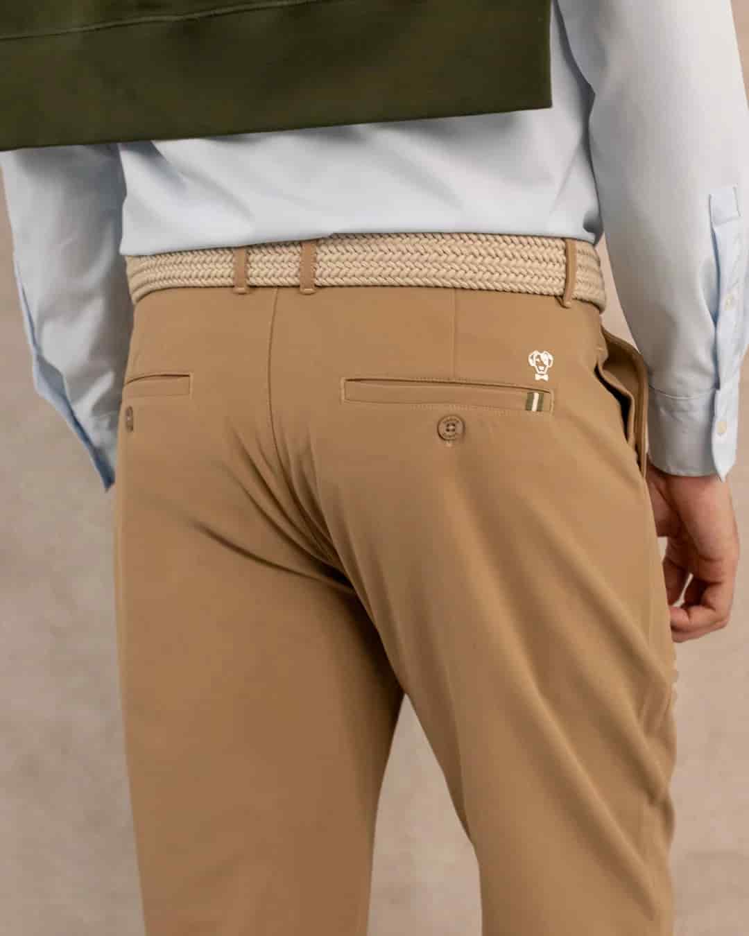 Pantalon Performance Antimanchas Camel - miniatura 4