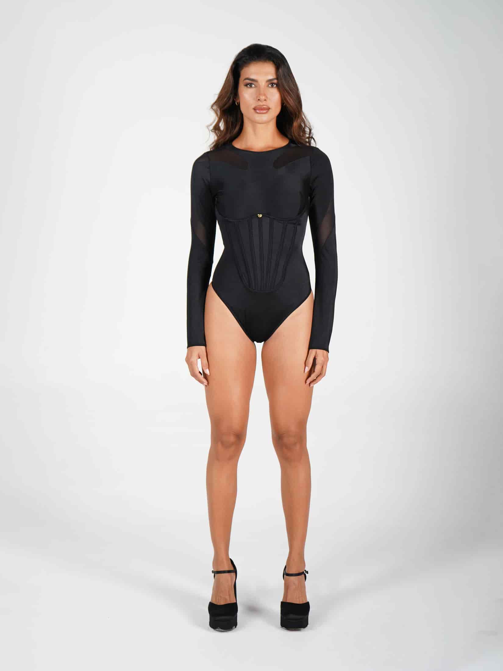BODY ANÉMONA NEGRO - miniatura 3
