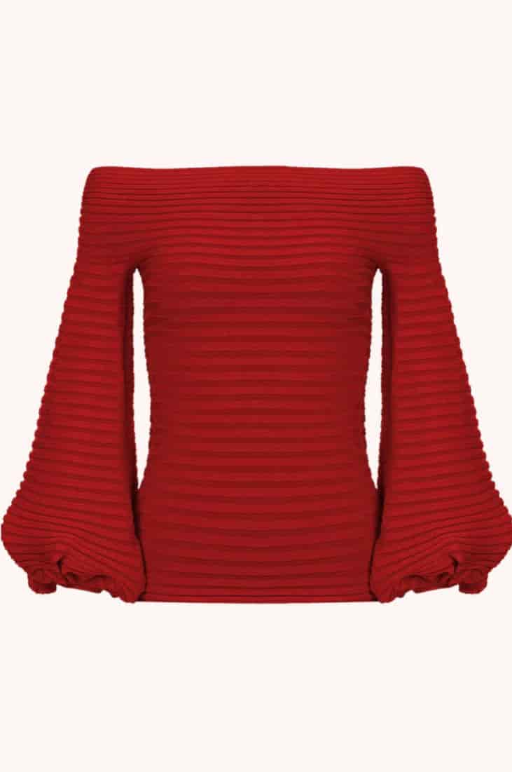 Conde Ribbed Blouse - miniatura 45