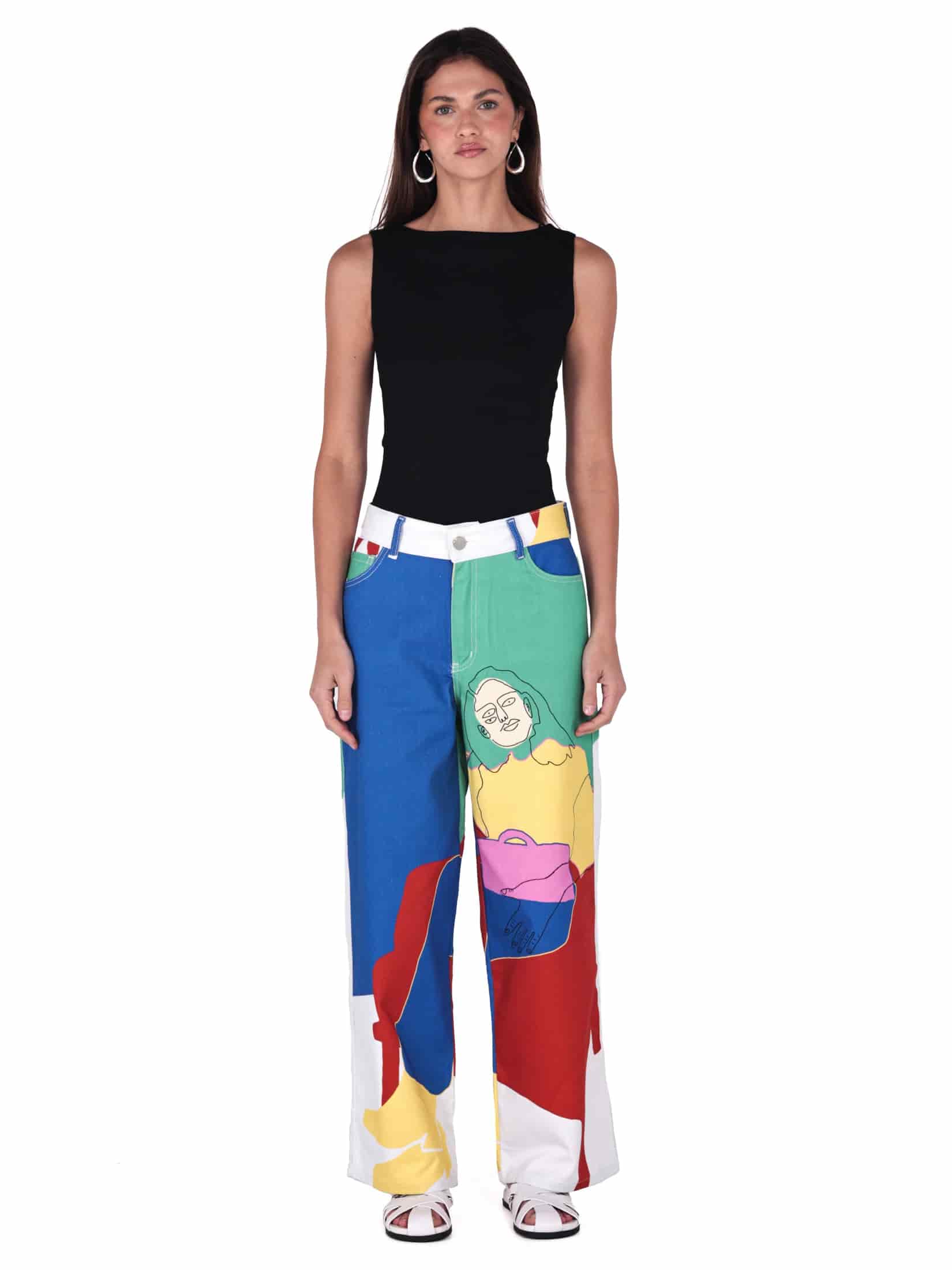 Pantalon Chava con Botas Color - miniatura 2