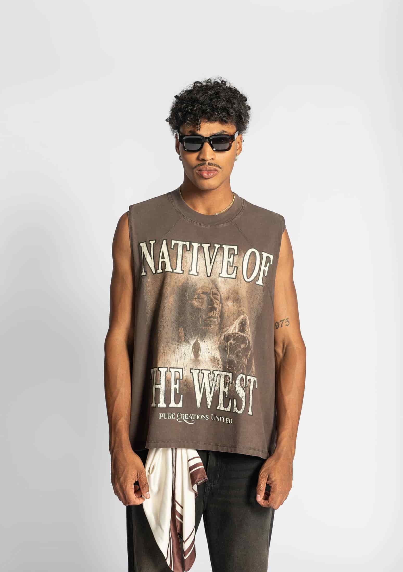 Before The West tank top - miniatura 2