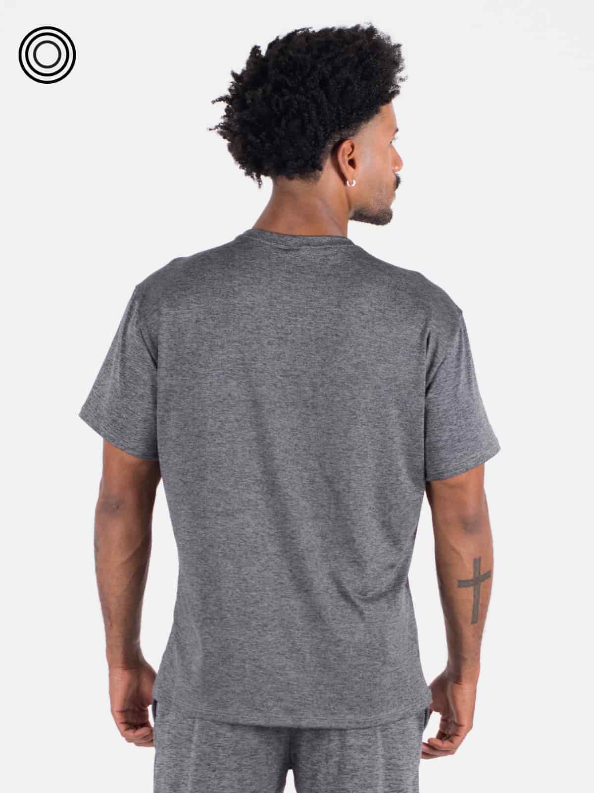 Camiseta qatar samba sport negro cross - miniatura 3