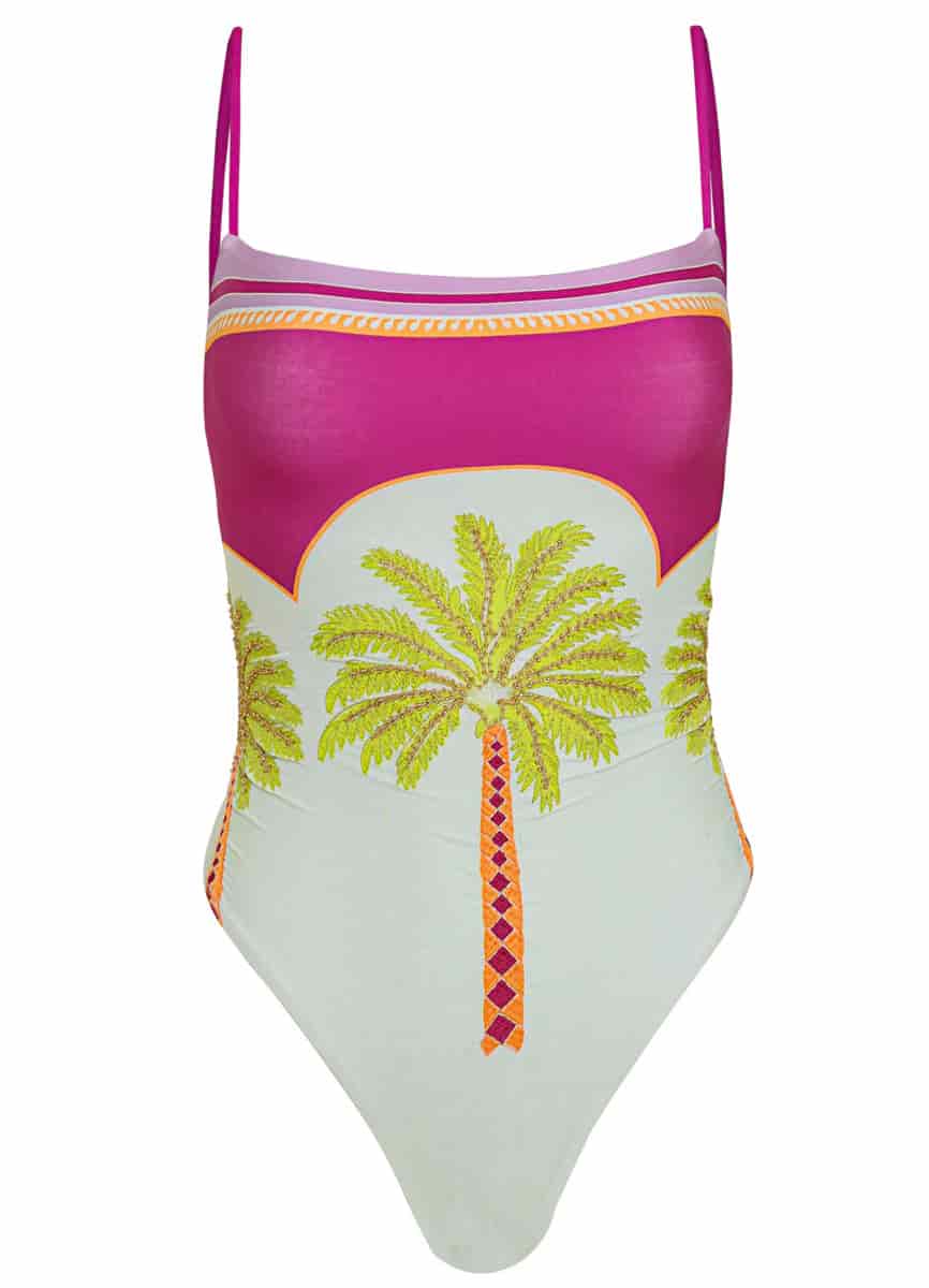 Maaji Moroccan Palm Briella Signature Cut Classic One Piece - miniatura 4