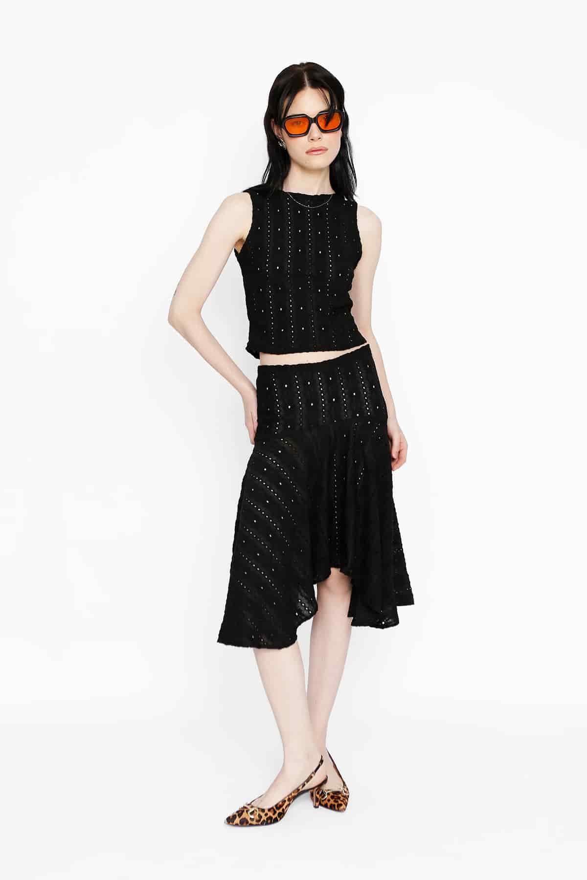 Lovers Tank Top in Black - miniatura 2