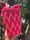 Makki Mini Wayuu Crossbody Bag - Red - miniatura 3