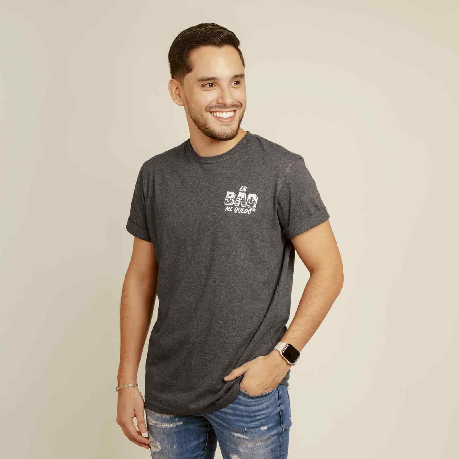 Camiseta Unisex Carnaval Gris PET006 - miniatura 5