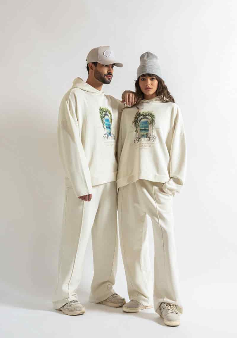 Monclair cream hoodie - miniatura 6