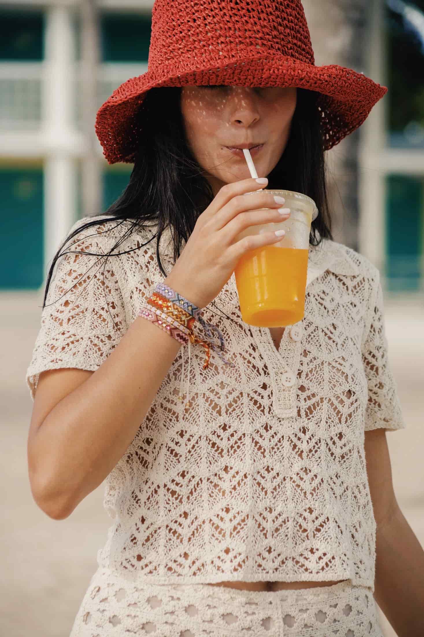 Wayuu Skinny Bracelet | Pink Aura - miniatura 7