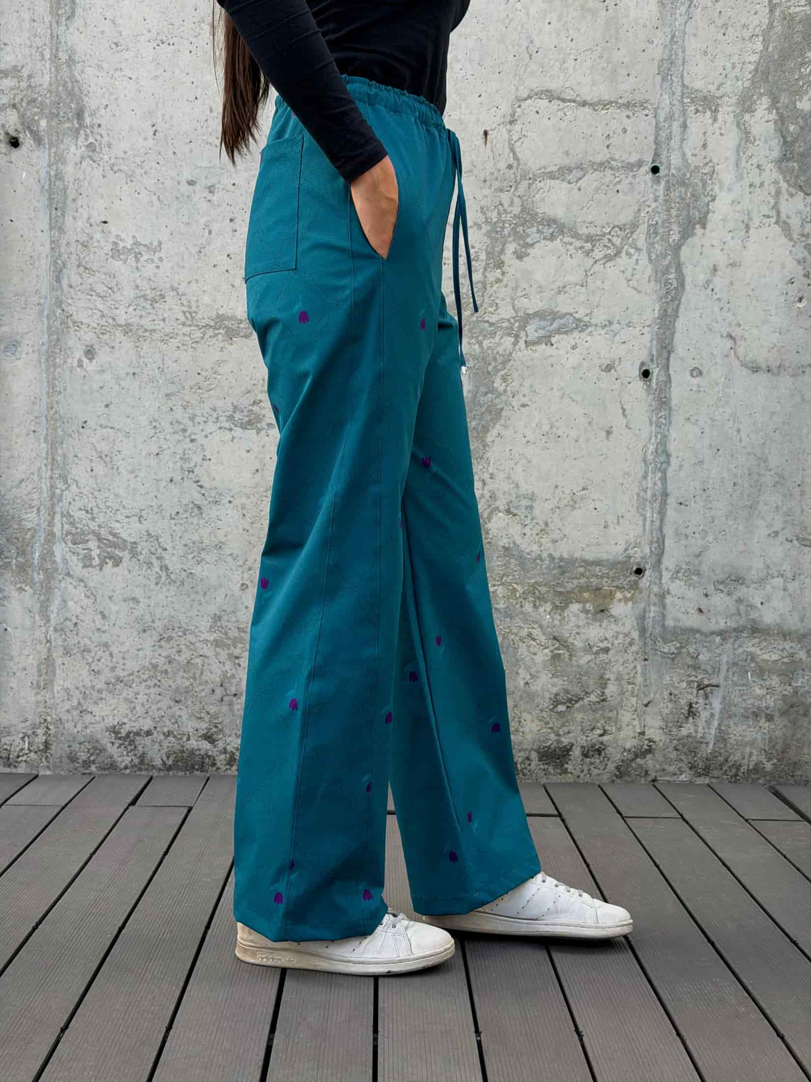 Pantalón Rombos Aqua - miniatura 2