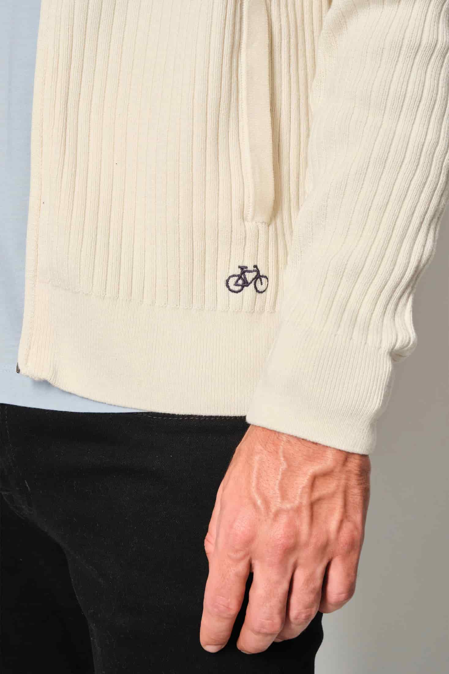 SACO LINED FULL ZIP OFF WHITE - miniatura 2