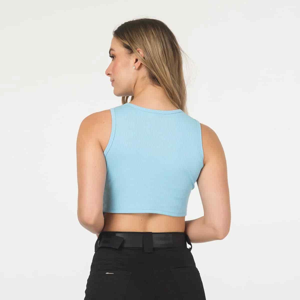 Blusa Crop Top Basica Melina - miniatura 12