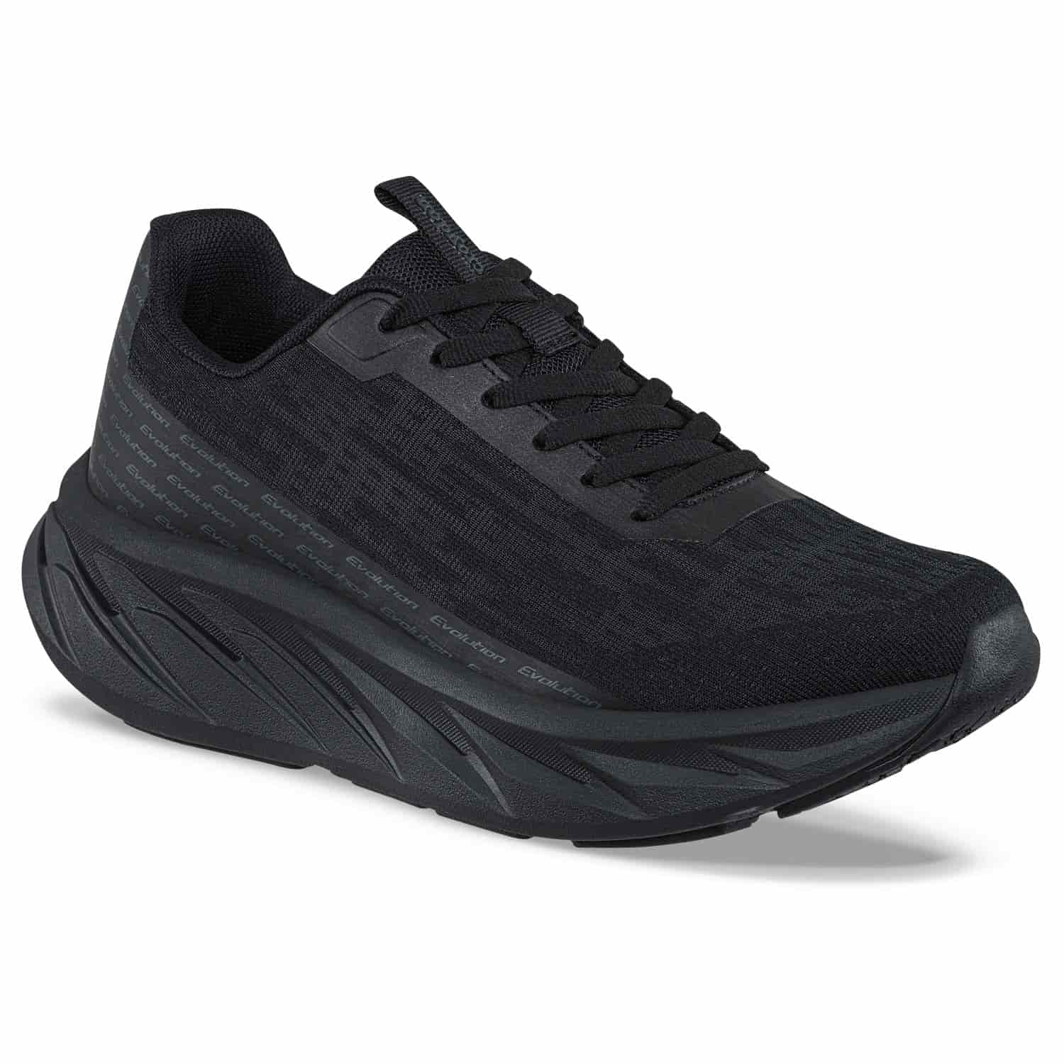 Tenis Running Hebar Negro-Negro Croydon Para Mujer - miniatura 1