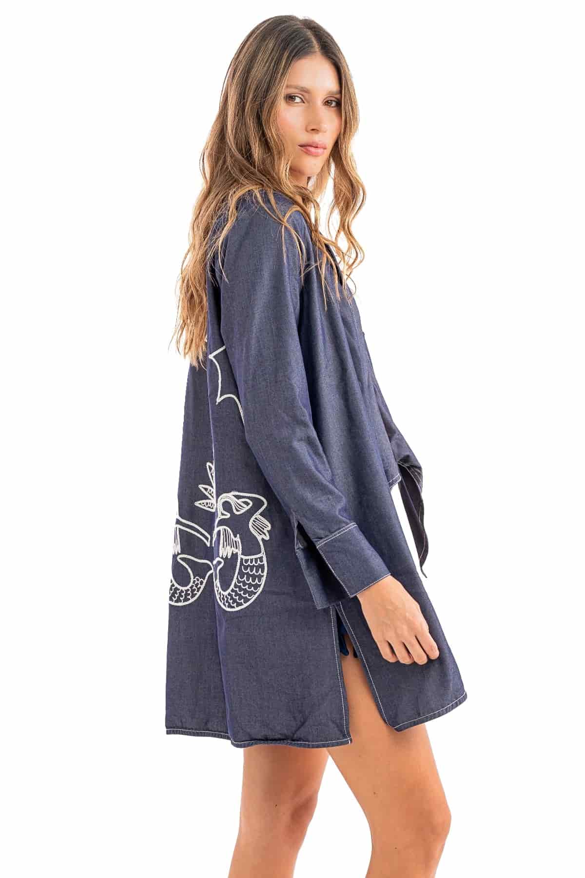 Kendall Shirt Marine - miniatura 3