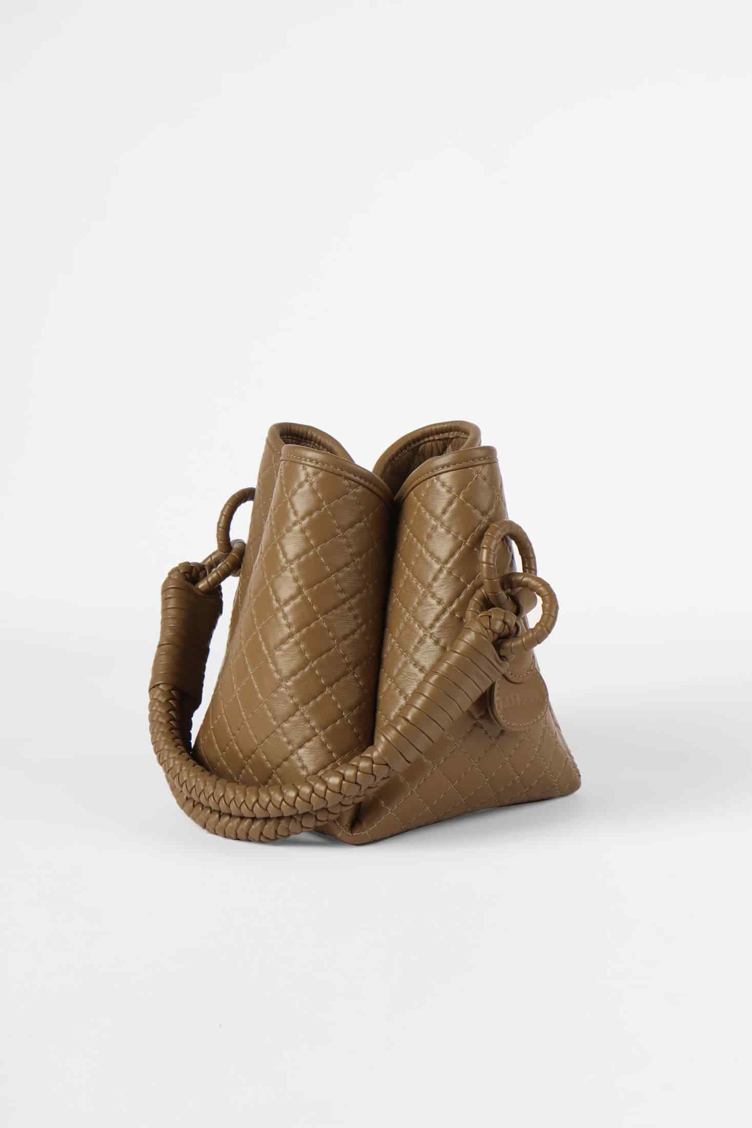 Tulip Mini Bucket Bag, Olive - miniatura 3
