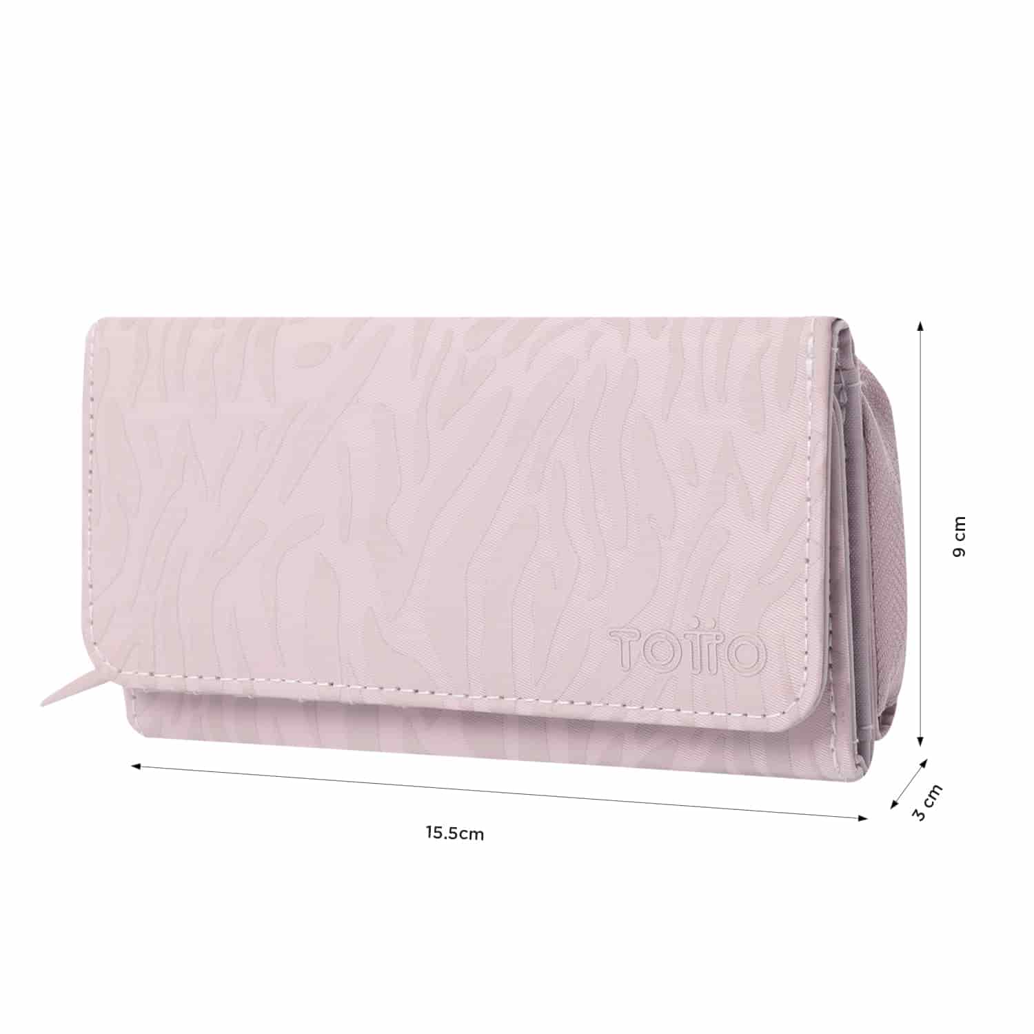 Billetera Texture Var con RFID Blocker Rosada - miniatura 2