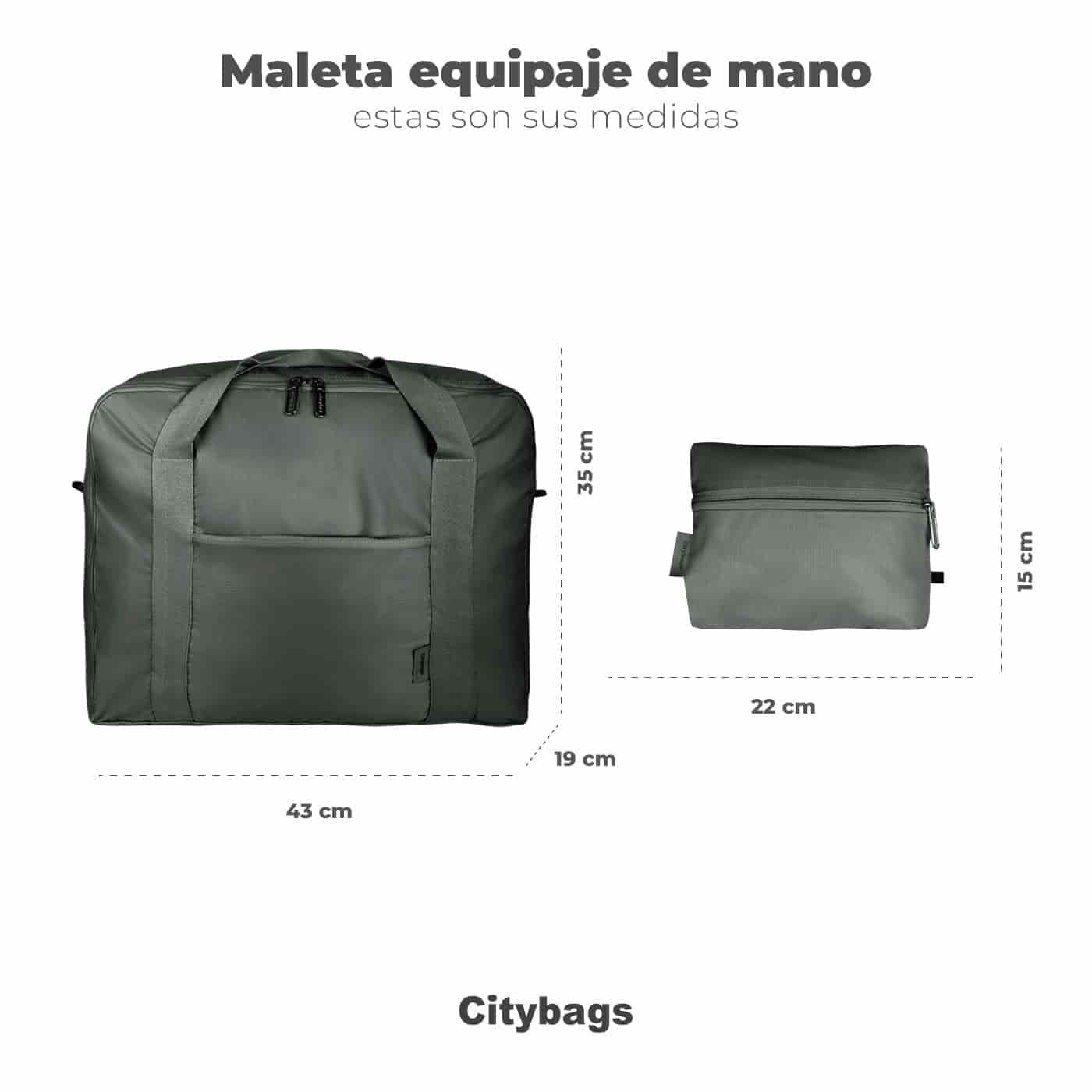Maleta Articulo Personal Plegable ULTRA Estampado Amazonas Citybags Multicolor - miniatura 5