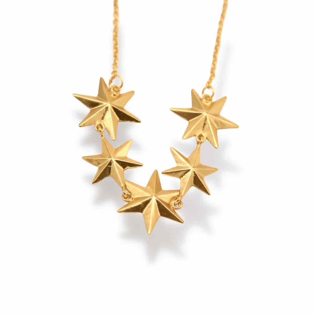 Choker con estrellas - miniatura 1
