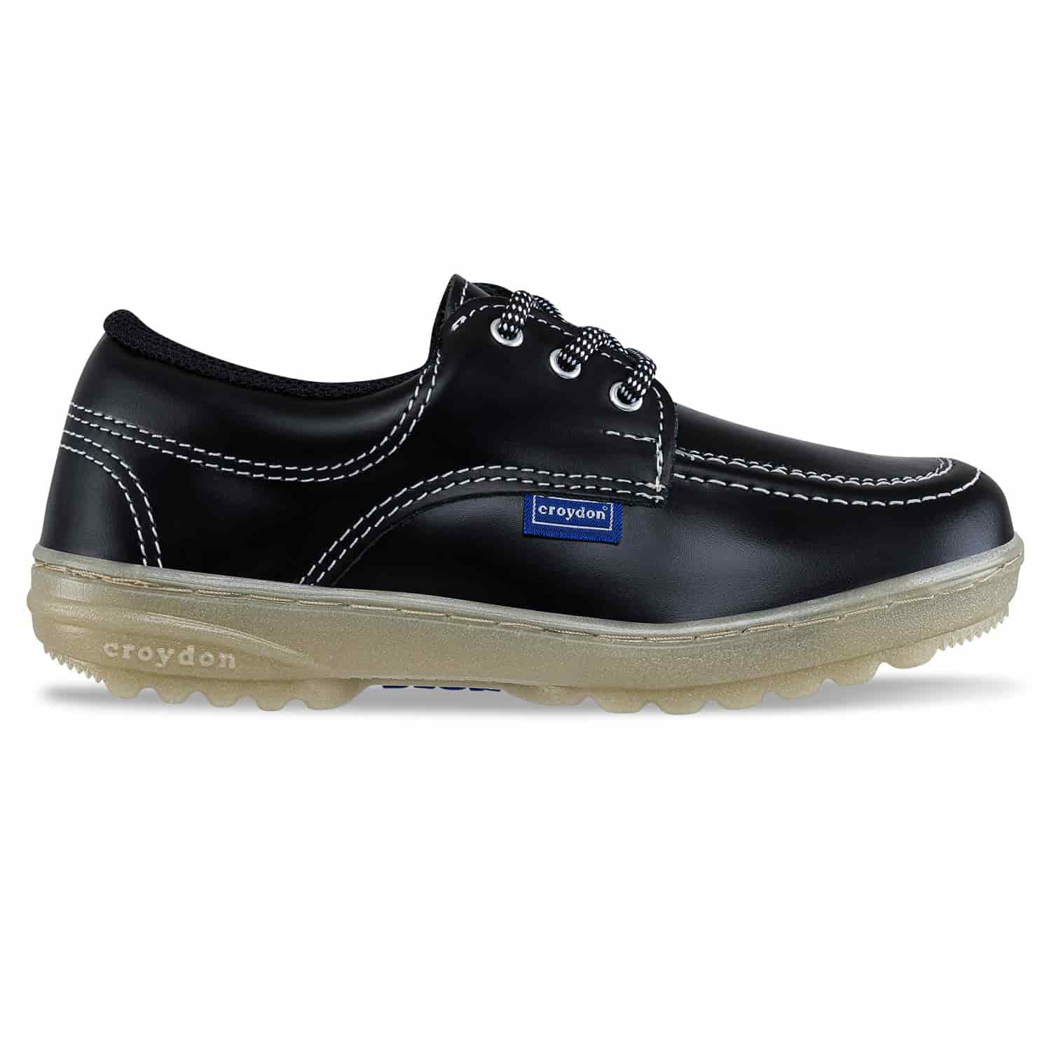 Zapatos Colegio Leader Negro Croydon Unisex - miniatura 2