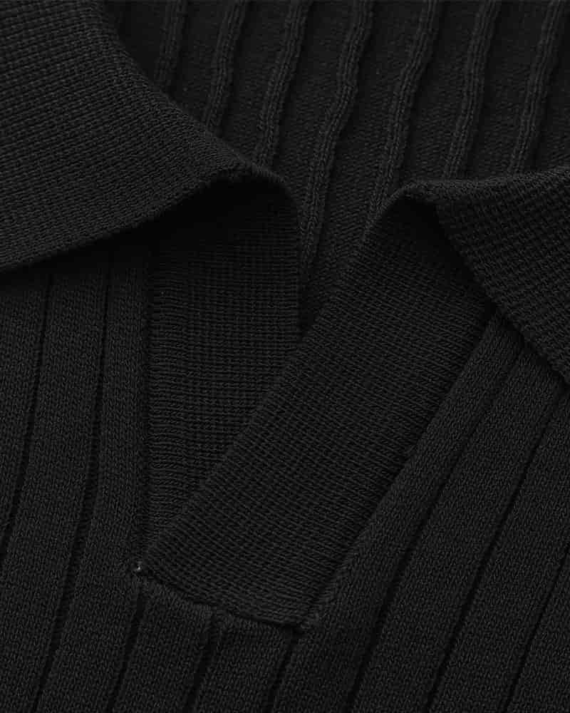 Premium Ribbed Polo - miniatura 11