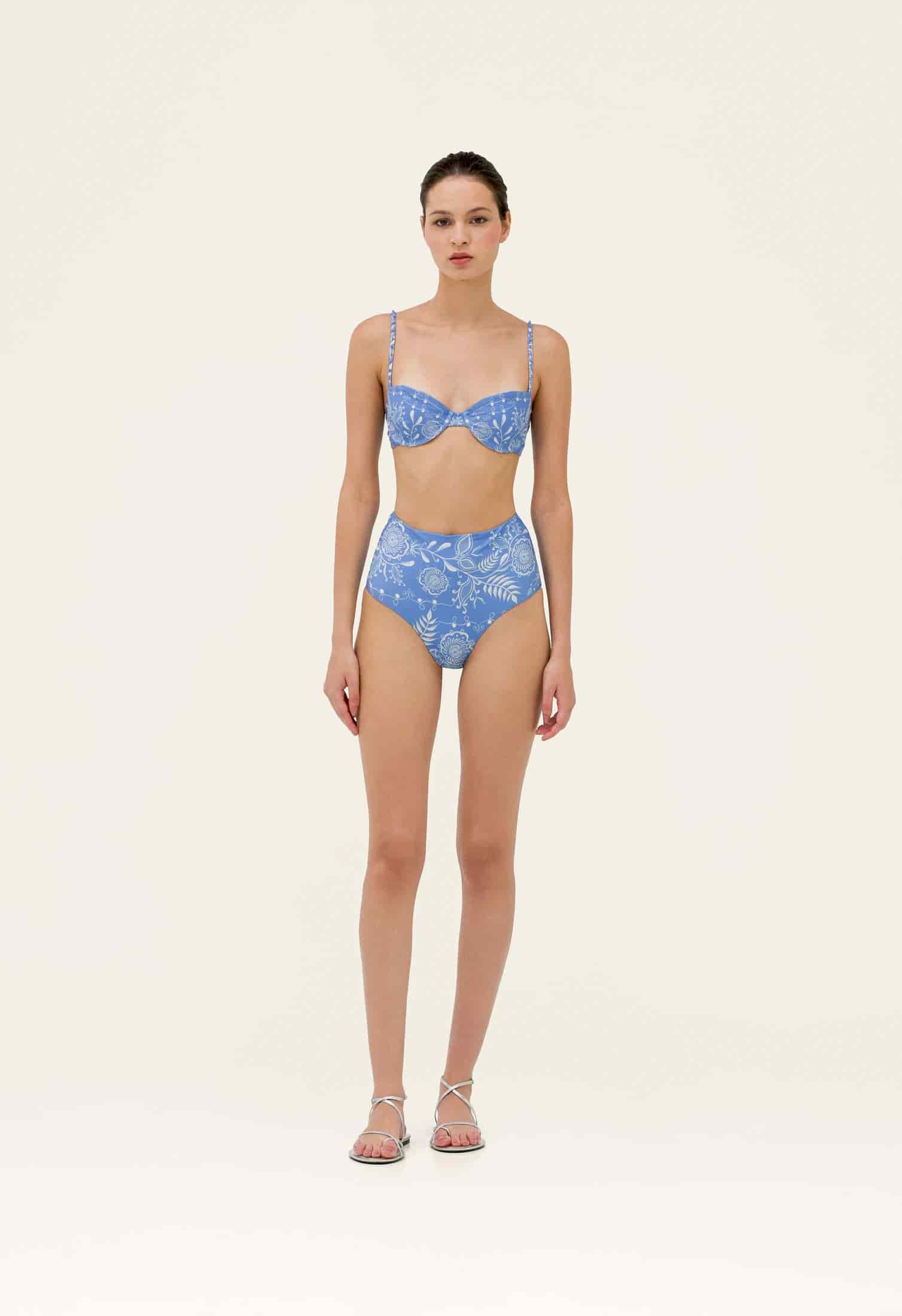 Magdalena Floritura Bikini Top - miniatura 1