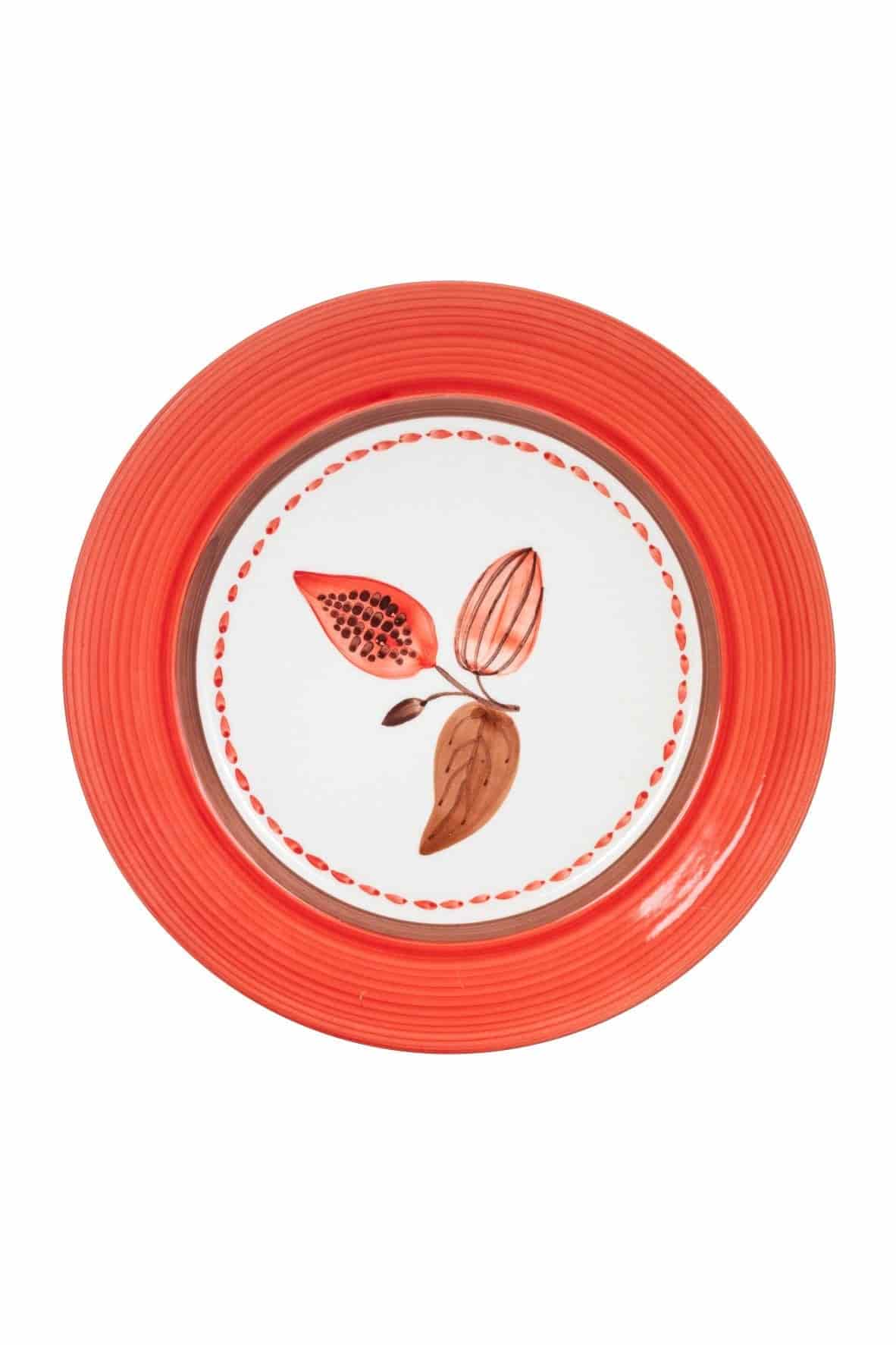 JDD Cocoa Dinner Plate / Coral - miniatura 1