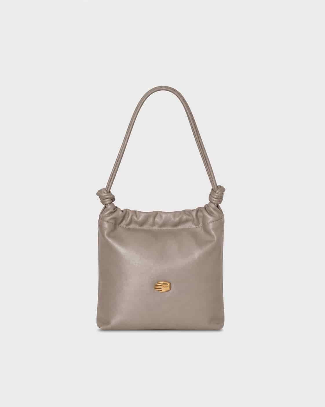 Le Sac Petite Honey Leather Bag - miniatura 7